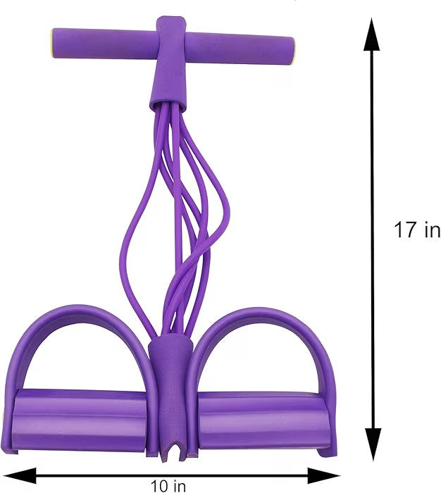 Yoga Pedal Puller Resistance Band Fitness Equipment (silicon)